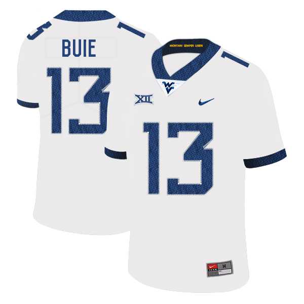 West Virginia Mountaineers 13 Andrew Buie White College Football Jersey Dzhi,We sell and wholesale West Virginia Mountaineers 13 Andrew Buie White College Football Jersey Dzhi on line form chian!